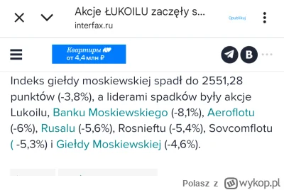 Polasz - Czy często się Pan uśmiecha?
#rosja #gielda