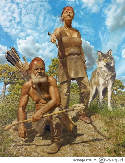 n.....u - Pies z Bonn–Oberkassel.
Odkryty w Niemczech, obok Bonn-Oberkassel, grób par...