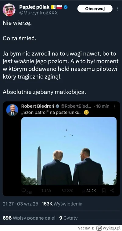 Vaclav - #4konserwy #patriotyzm #lewactworobactwo