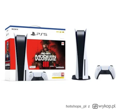 hotshops_pl - Konsola PlayStation 5 (PS5) z napędem + Call of Duty Modern Warfare III...