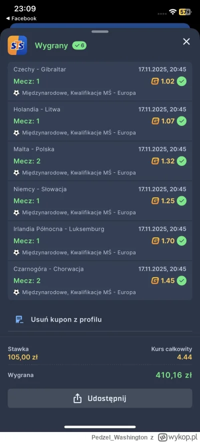 Pedzel_Washington - Uff ( ͡° ͜ʖ ͡°)
#bukmacherka #mecz