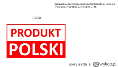 nowyjesttu - Bezsensowne logo.
Super, że w Polsce wprowadzono prawnie logo i wymagani...