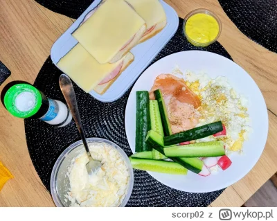 scorp02 - szama po treningu, 1400 kcal