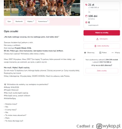 Cadfael - Nie myśl. Wpłać. Bądź częścią. ( ͡° ͜ʖ ͡°)

#heheszki #bekazpodludzi #zebra...