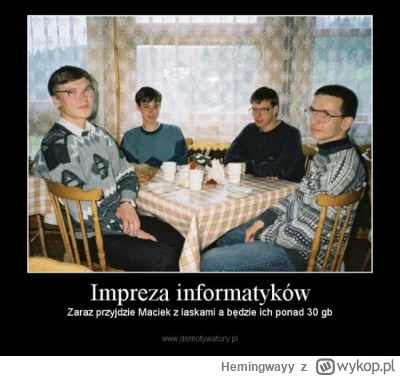 Hemingwayy - #heheszki #humorobrazkowy #kiedystobylo #humorinformatykow