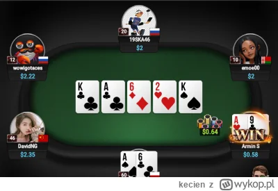 kecien - Dopiero zaczynam grać w pokera. Może mi ktoś powiedzieć dlaczego przegrałem ...