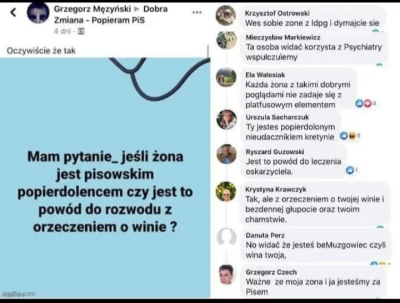 Joker6699 - #bekazpisu #polityka #rozwod #heheszki 

Pytanie o rozwód na pisowskiej g...