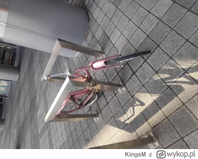 KingaM - #rower #kuriercodzienny taki rowerek dziś zaparkowany widziałam, strasznie c...