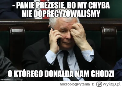 MikroblogPytania - #heheszki #memy #humorobrazkowy #bekazpisu #polityka