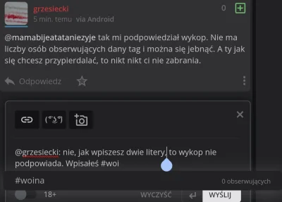 mamabijeatataniezyje - @grzesiecki: nie, jak wpiszesz dwie litery, to wykop nie podpo...