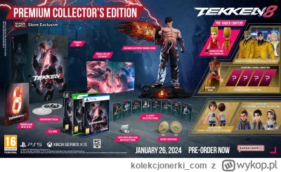 kolekcjonerki_com - Tekken 8 z kolekcjonerskim wydaniem. Ruszyła przedsprzedaż: https...