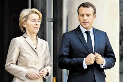 kantek007 - #ukraina #chiny 
Ursula von der Leyen i Emmanuel Macron odwiedzą Chiny, a...