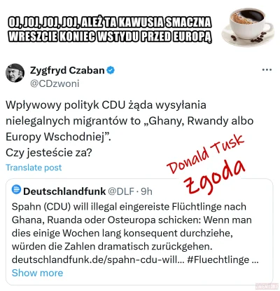 lakfor - Zgodzi się? Czy nie zgodzi? ????
#DonaldTusk #Niemcy #CDU #Flüchtlinge #ucho...