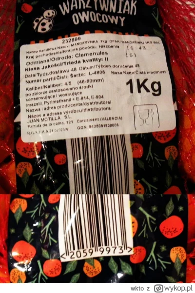 wkto - #listaproduktow
#mandarynki #clemenules Warzywniak Owocowy #biedronka
aktualny...