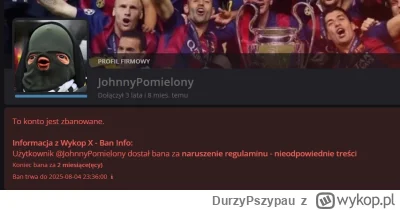 DurzyPszypau - HISTORYCZNY DZIEŃ

BARCA ODPADA Z LM

JOHNY DOSTAJE 2 MIESIACE BANA xD...