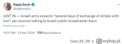 Gosc28_08 - #iran #izrael #wojna