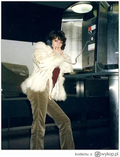 kodishu - 13 marca 1980 roku.
Ostatnie zdjęcie Anny Jantar wykonane na lotnisku w NY ...