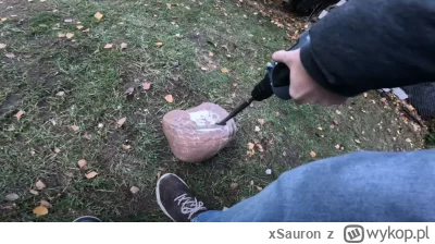 xSauron - #kikiswiat Jak tam rozłupywanie kamienia nową wiertarką?