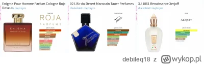 debileq18 - Poleję 3 fajne zapachy:
1. Roja Enigma Parfum Cologne - 🔥 8,2 zł/ml 🔥 
...