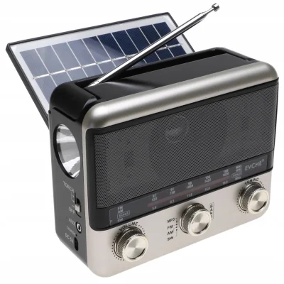 Tino - Kolejny produkt - radio solarne z bluetooth. Mam nieco inny model, ale większo...