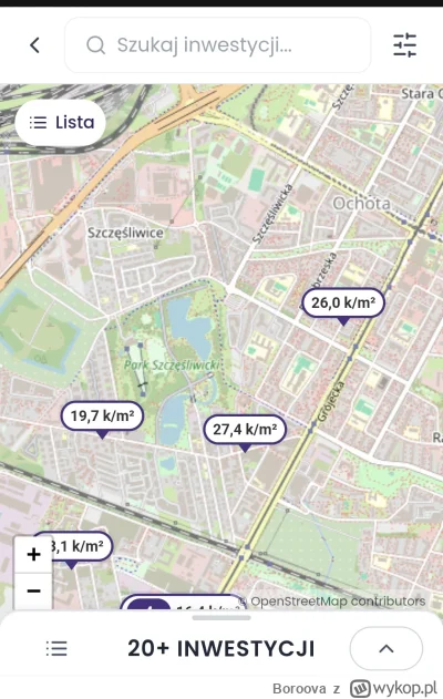Boroova - @Rujtan: moja okolica - tam chyba komus na leb sufit spadl z tymi cenami...