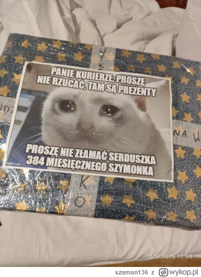 szaman136 - Hahahaha dobre dobre, mój Mikołaju #wykopaka