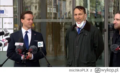 michkoPLX - Do Sikorskiego mam jakąś sympatię i w wielu kwestiach się z nim zgadzam, ...