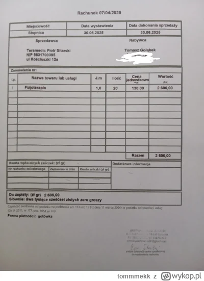tommmekk - @tommmekk rehabilitacja