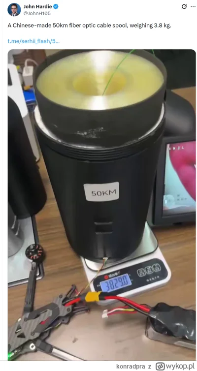 konradpra - #wojsko #ukraina #rosja #chiny #wojna #wojskopolskie

W tym tempie drony ...