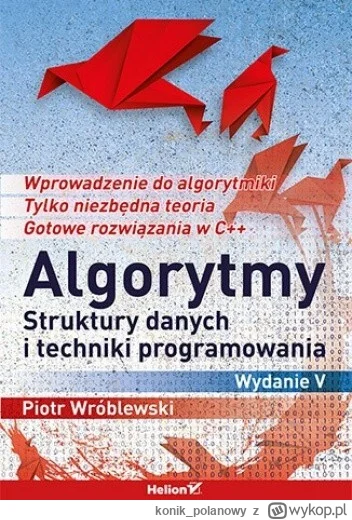 konik_polanowy - 457 + 1 = 458

Tytuł: Algorytmy. Struktury danych i techniki program...