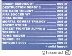 Tesseract - I co tu się dziwić, że piraciło się na potęgę jak w '97 ceny gierek były ...