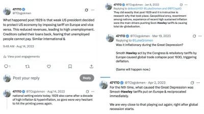 tom-ek12333 - #gielda Gość w 2022 i 2023 opisuje wpływ ceł na rozwój recesji 1930.