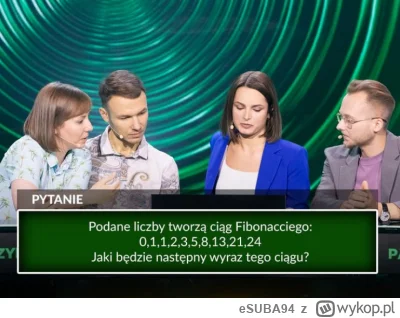 eSUBA94 - dzisiaj ponoć błąd w pytaniu

#awanturaokase