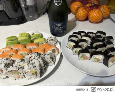miiho - Z nadchodzącym nowym rokiem rodacy. #sylwesterzwykopem #sushi własnoręczne #c...