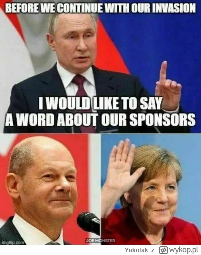 Yakotak - #niemcy #rosja #heheszki #putin #merkel