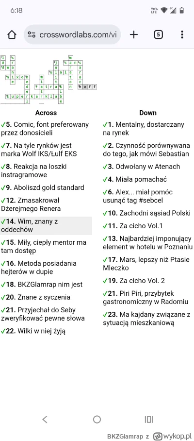 BKZGlamrap - @thority: bandzwole, widziałem ten pocisk w jednym pytaniu, po prostu, t...