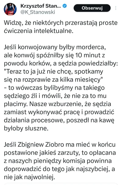 splinter96 - Krzychu dzisiaj sam siebie przechodzi w obronie Ziobry, chyba zauważył, ...