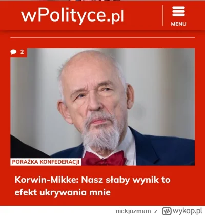 nickjuzmam - #wybory #bekazkonfederacji #polityka