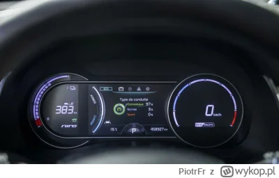 PiotrFr - Kia Niro z 2019. Nawet klocki hamulcowe ma jeszcze fabryczne.
Średnie 13.6 ...
