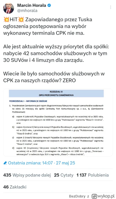 BezDobry - #cpk #polska #polityka #bekazlibka 

https://x.com/mhorala/status/19273358...