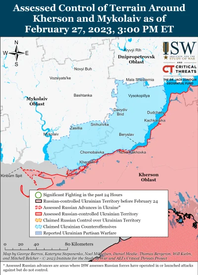 Kagernak - Południowa Ukraina (Cel rosyjski: Utrzymanie pozycji frontowych i zabezpie...