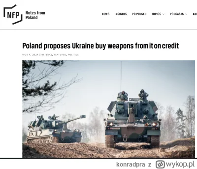 konradpra - Miła odmania od dej, dej, czemu niewdzięczku nie dajesz bo będą czołgi w ...