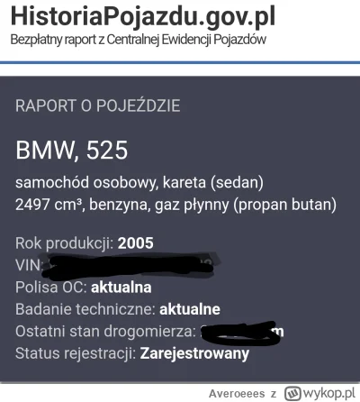Averoeees - Pany mam trochę dziwne pytanie. Chce kupić BMW E90 2.5bena, a w cepiku (h...