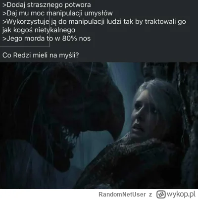 RandomNetUser - #gry #wiedźmin #witcher #heheszki #humorobrazkowy #kradzione

Do tego...