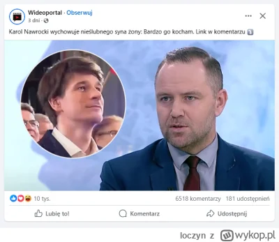 loczyn - No i po co nam taki cuckold na prezydenta? Wolę już chada Trzaskowskiego któ...