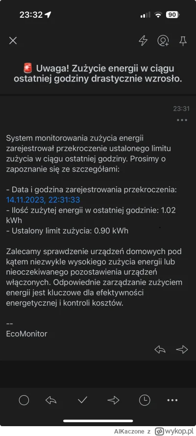 AlKaczone - @slavkowsky zrobiłem jeszcze alerty na e-mail :D