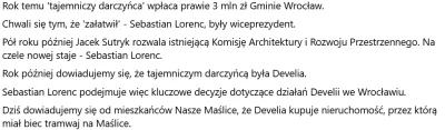 jedz_se - @kretu: taki zbieg okoliczności z tą darowizną, jak z przypadkowym zatrudni...