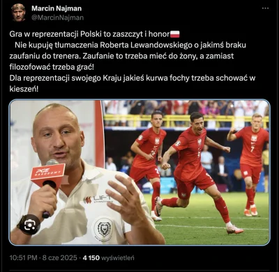 thority - Jest opinia eksperta.

#reprezentacja
#najman
#mecz