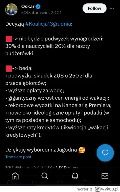 wortor - Oskarek leci coraz grubiej. To już podlega pod paragrafy więc może niedługo ...