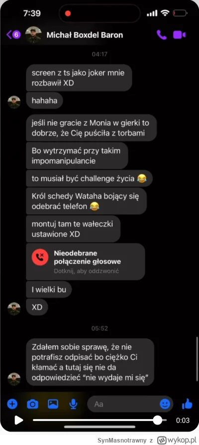 SynMasnotrawny - Choroszcz się zbliża, pdf pisze wiadomości o 4 5 rano do zadbanego, ...